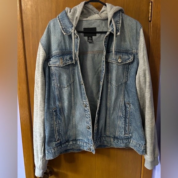 H&M Men’s hooded denim jacket - Picture 1 of 1
